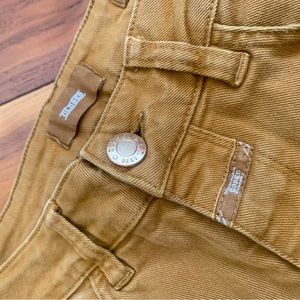 ankle length cigarette denim pant by “closed”